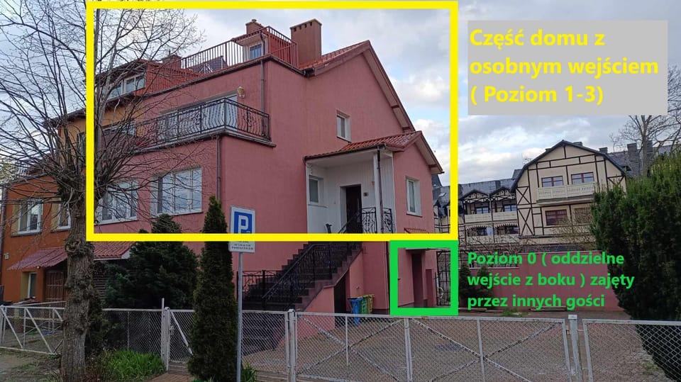 Pink House Dziwnów 250 m od Morza House in West Pomeranian Voivodeship, Poland