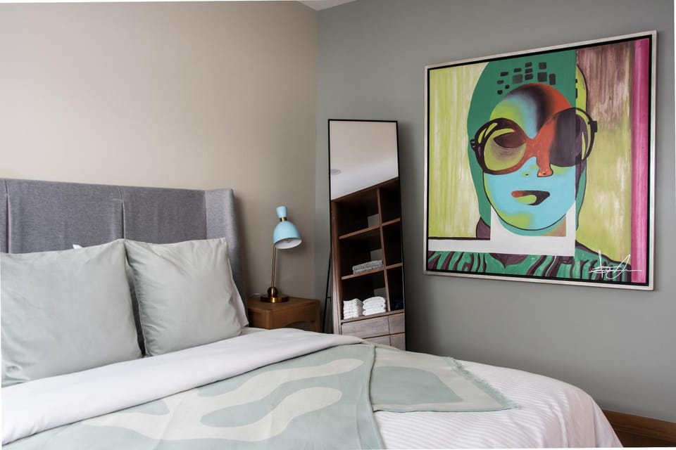 Bed, Decorative detail, Bedroom