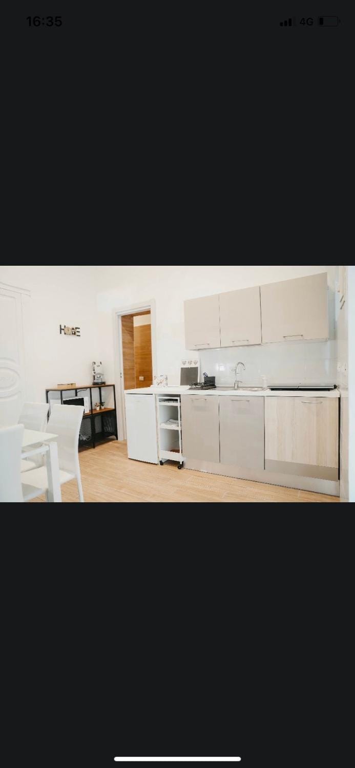 Kitchen or kitchenette, toaster