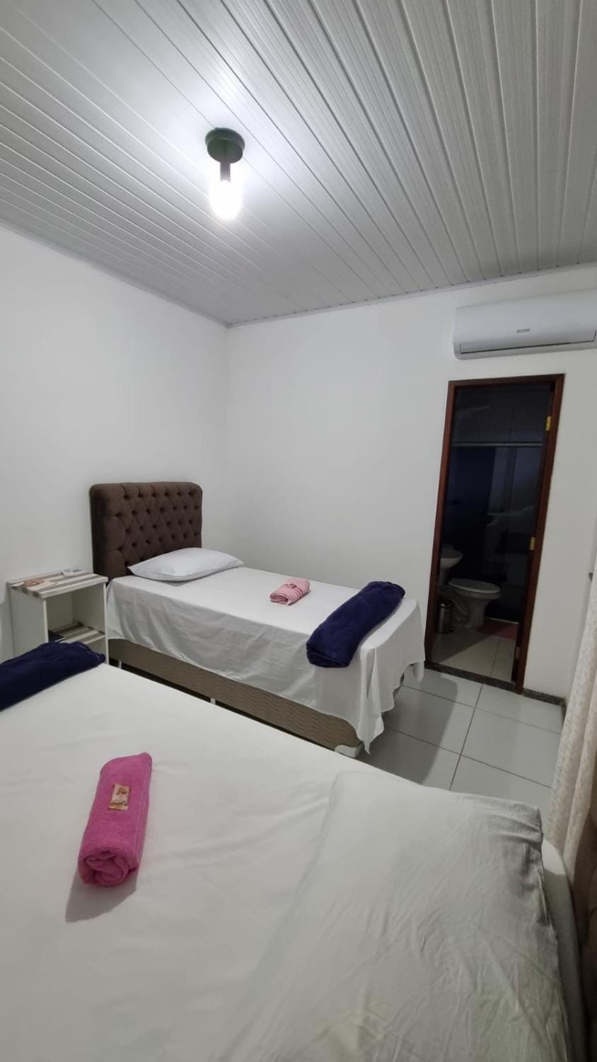 Photo of the whole room, air conditioner