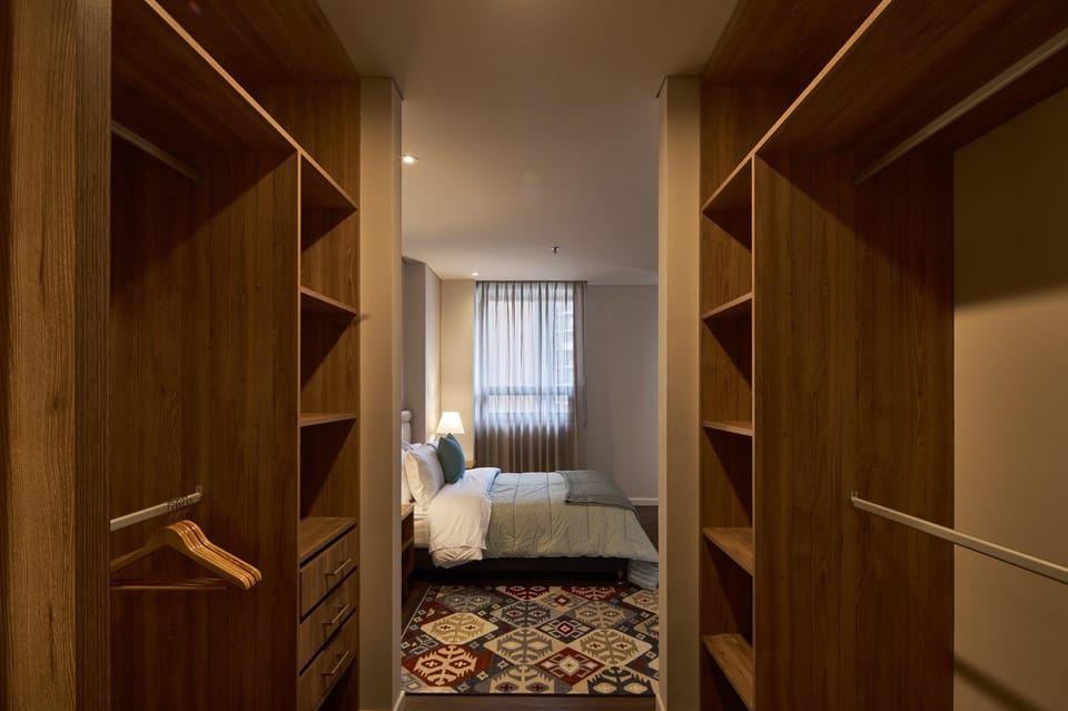 Bed, Photo of the whole room, Bedroom, wardrobe