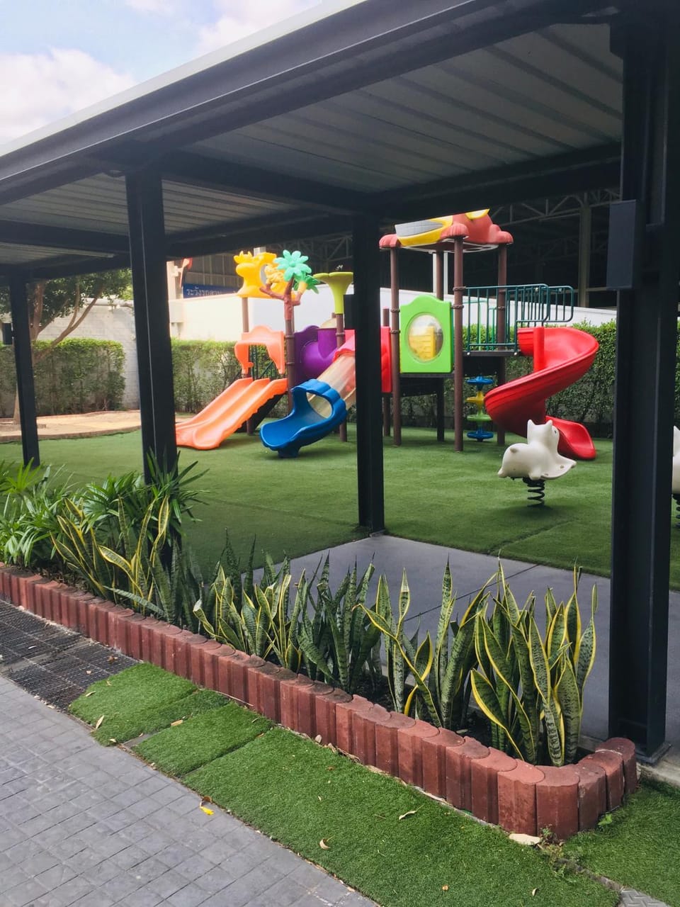 Children play ground, Garden, Kids's club