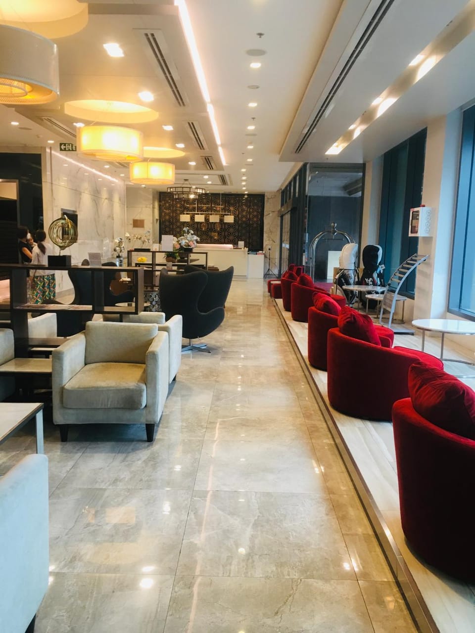 Lobby or reception, Seating area