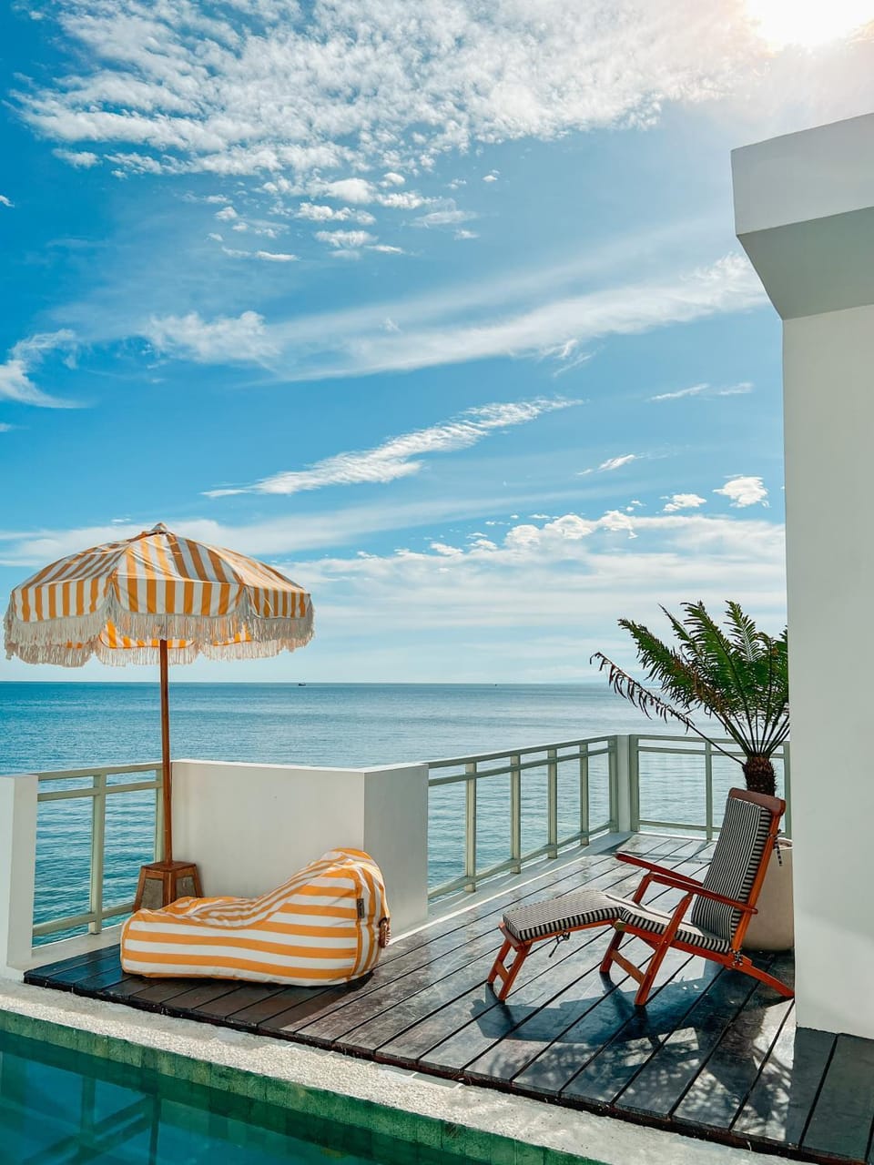 Natural landscape, Balcony/Terrace, Balcony/Terrace, Sea view, sunbed