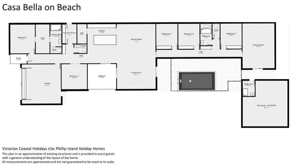 Casa Bella on Beach House in Cowes