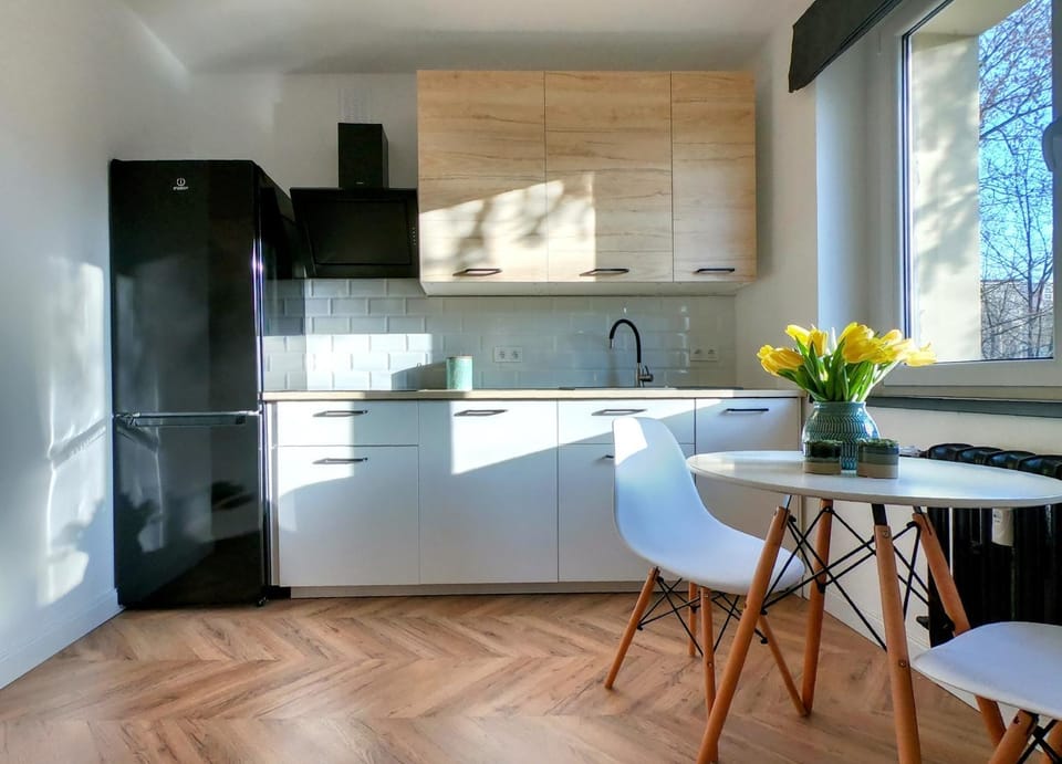 Kitchen or kitchenette, Dining area, stove