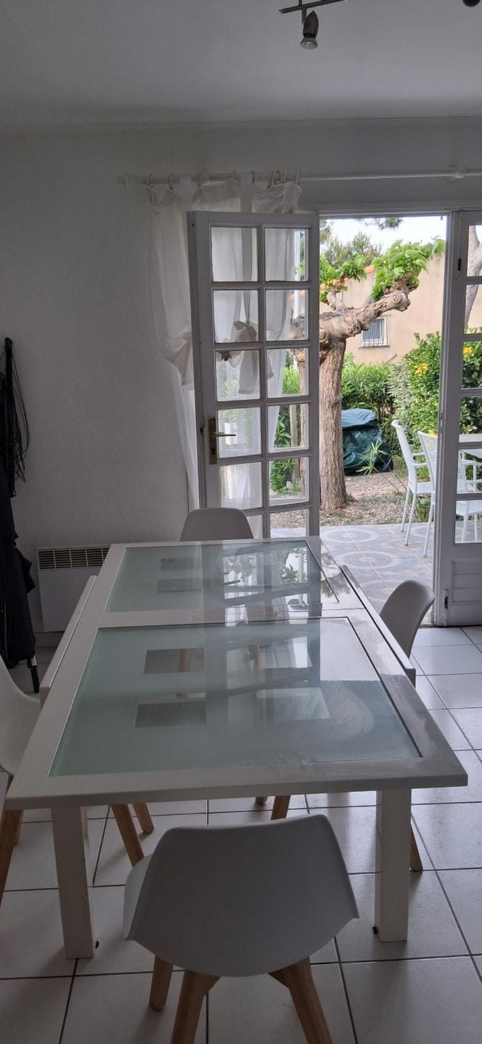 villa vue mer plage a pied 2 minutes internet parking House in Fleury