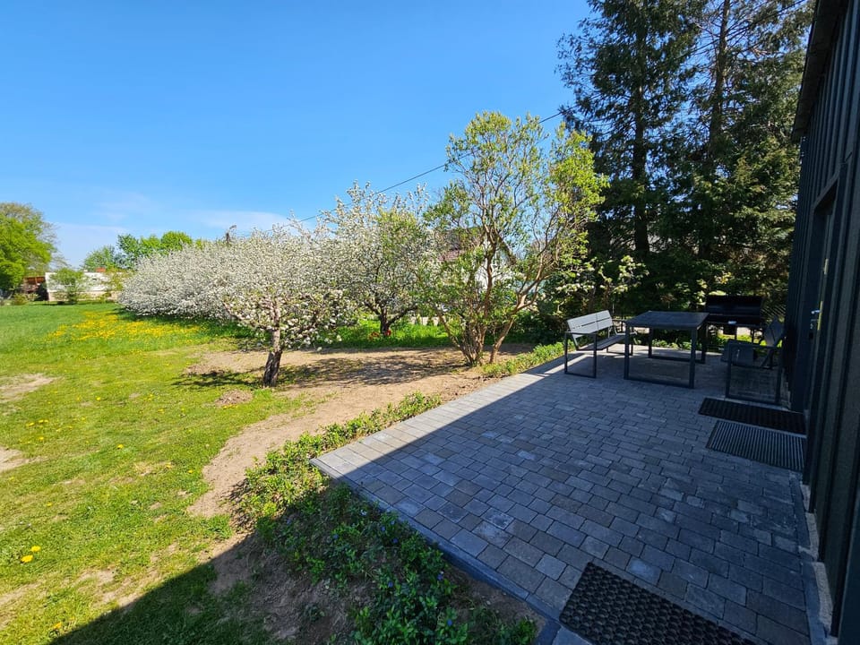 Spring, Natural landscape, Garden, Balcony/Terrace, Garden view