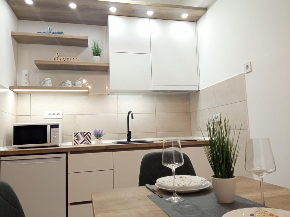 Kitchen or kitchenette, Dining area