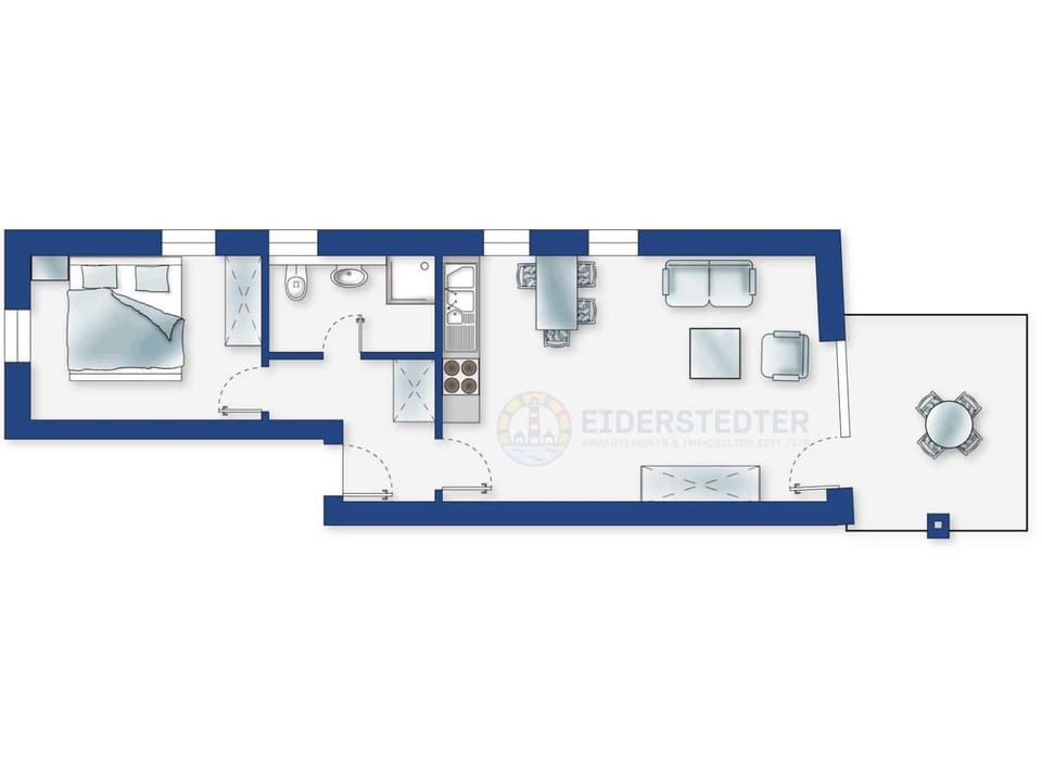 Wohnung 5 ID 389 Apartment in Sankt Peter-Ording