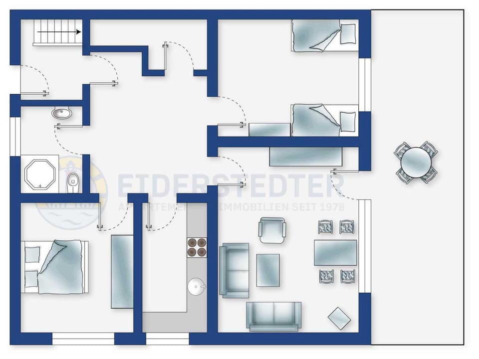 Wohnung Muschel ID 250 Apartment in Sankt Peter-Ording