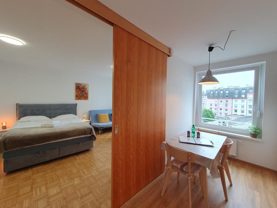 Living room, Bedroom