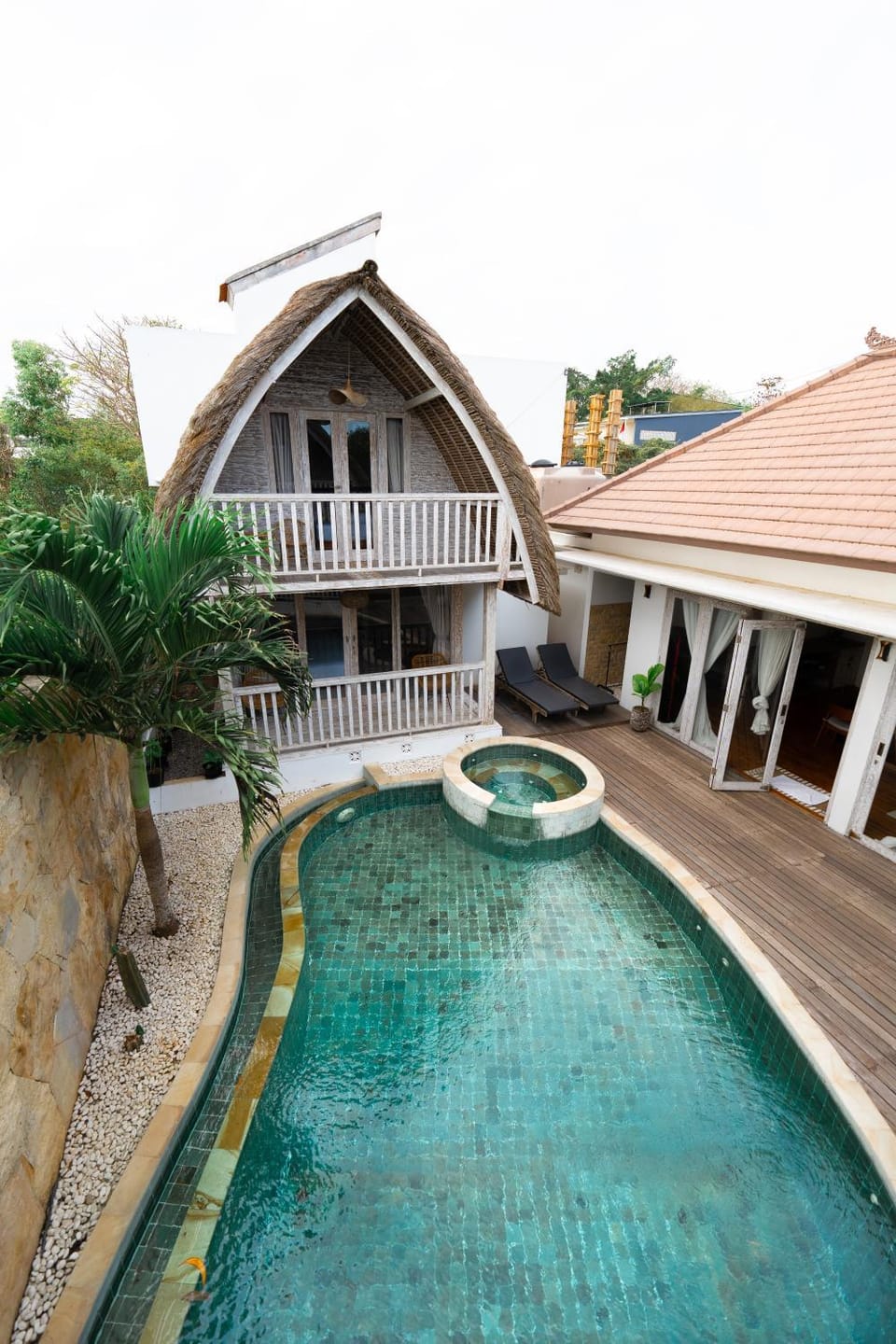 Property building, View (from property/room), Balcony/Terrace, Pool view, Swimming pool