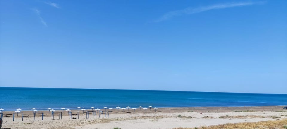 Day, Natural landscape, Beach, Sea view, sunbed