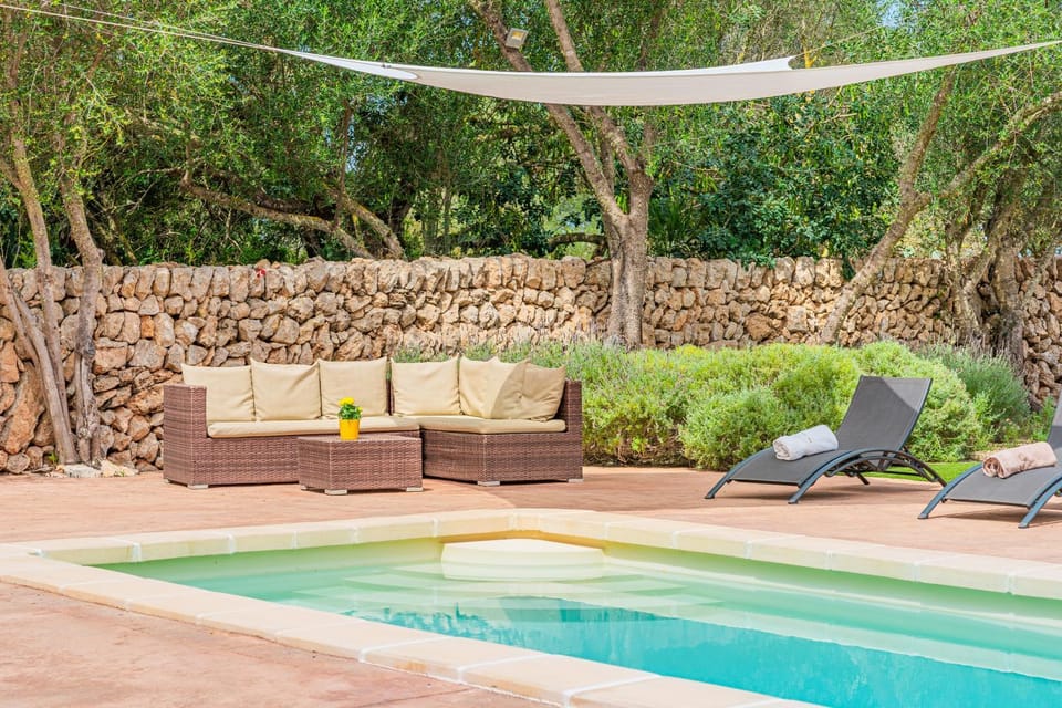 Property building, Living room, Swimming pool