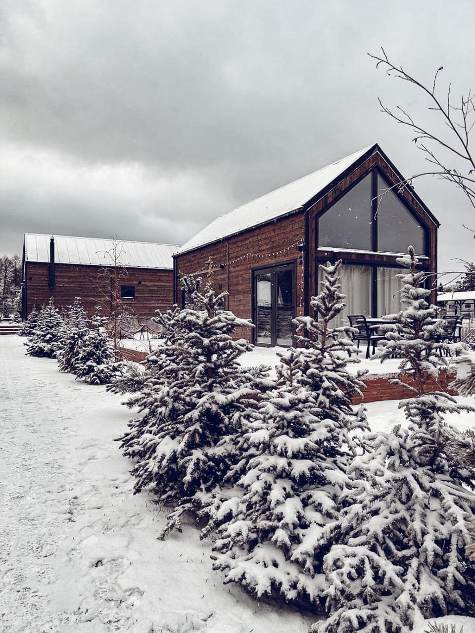 Property building, Winter