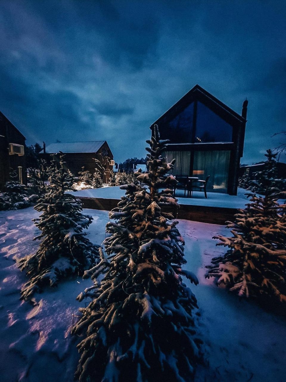 Property building, Winter