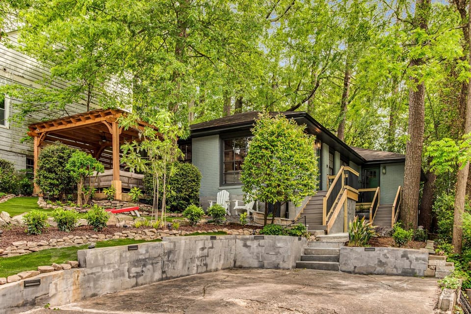 Spring, Day, Natural landscape, Garden, Garden view