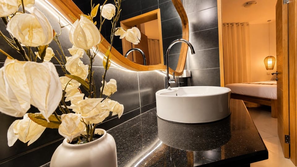 Shower, Toilet, Bathroom, hair dryier