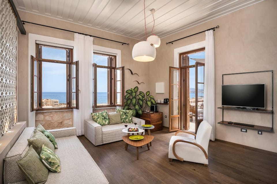 Seating area, Sea view