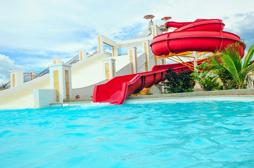 Day, Aqua park, Pool view, Swimming pool