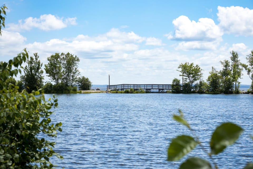 Natural landscape, Lake view