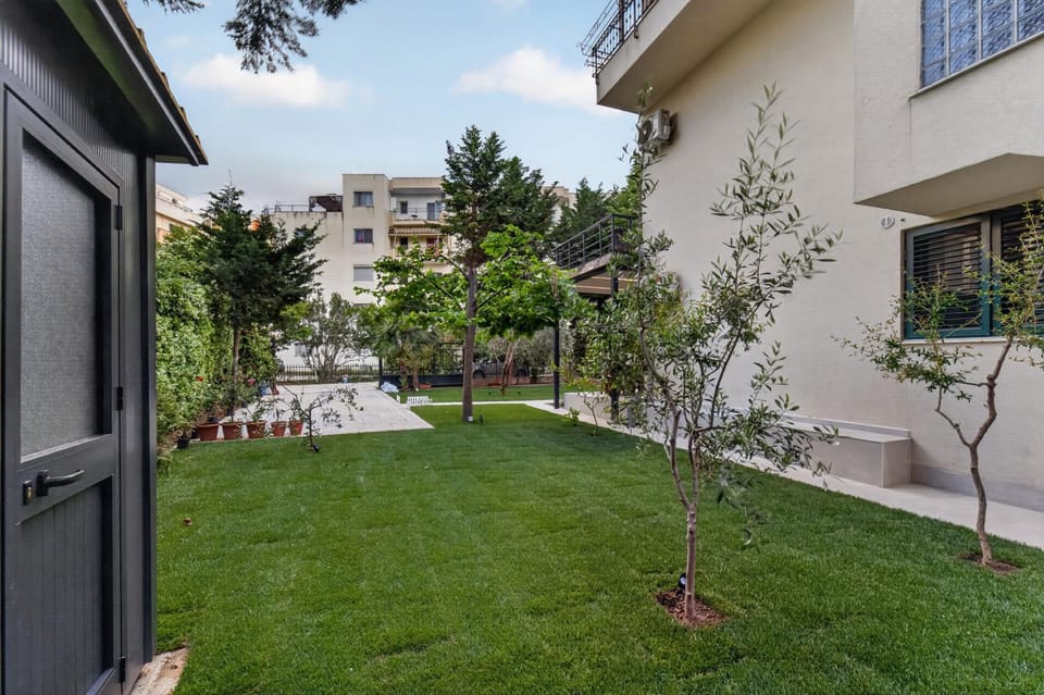 Property building, Natural landscape, Garden, Garden view