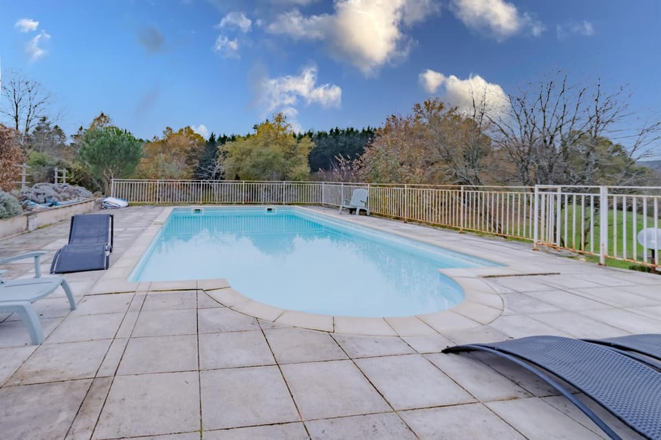 Property building, Living room, Swimming pool
