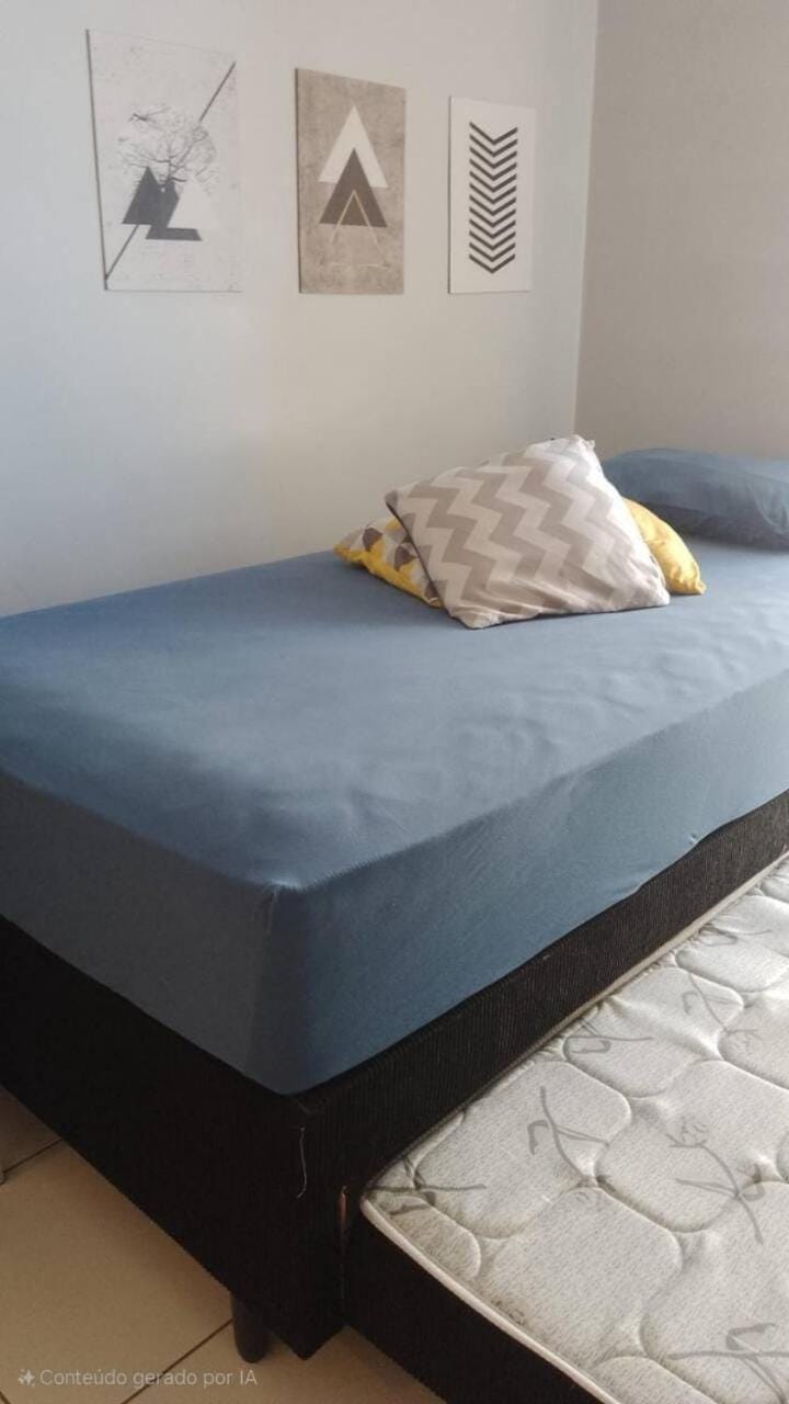 Quarto, sala, piscina aquecida, garagem Apartment in State of Goiás