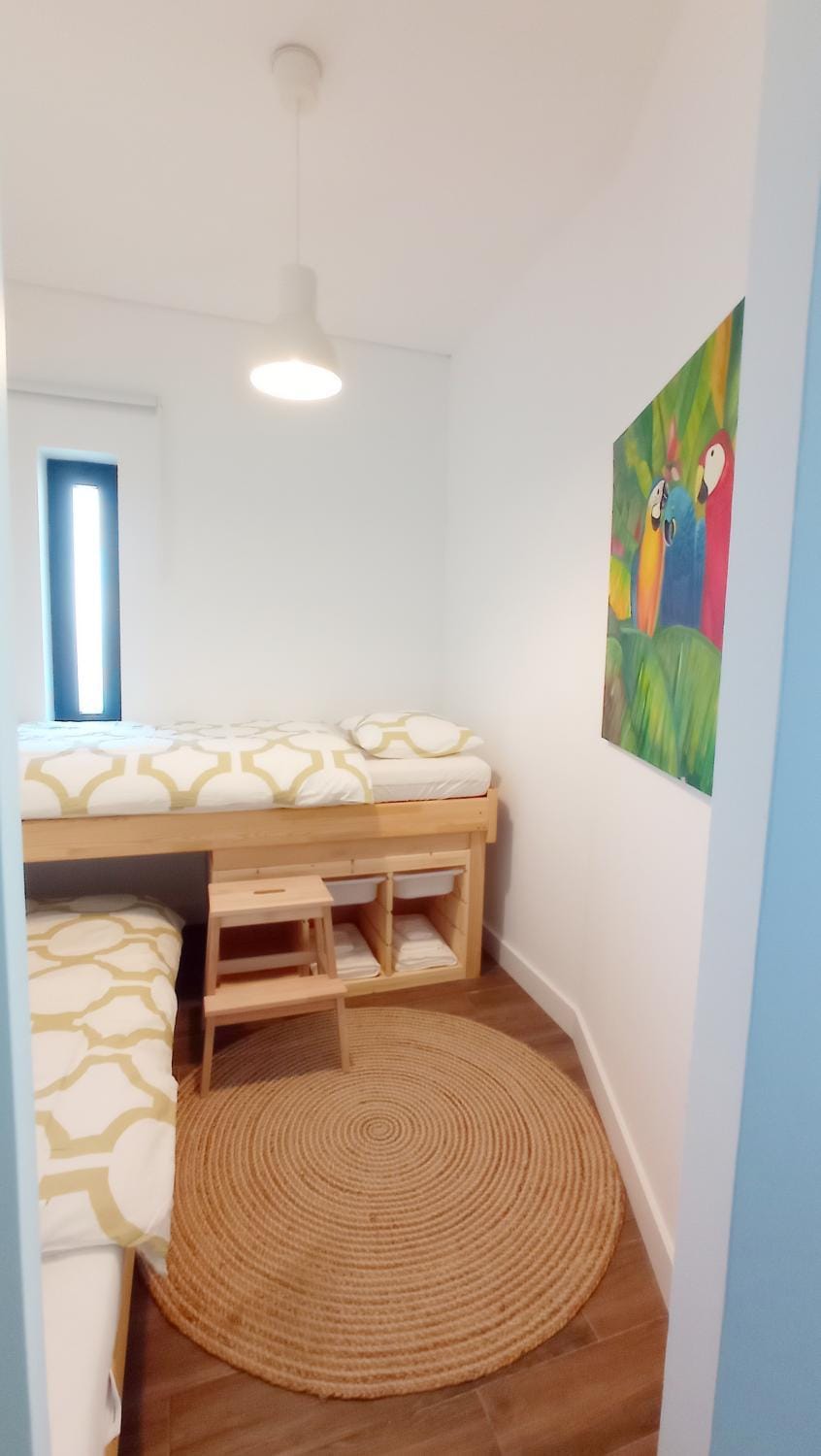 Bedroom, young children