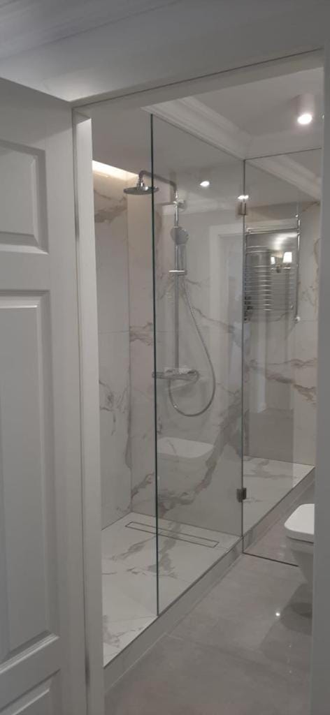 Shower, Bathroom, towels