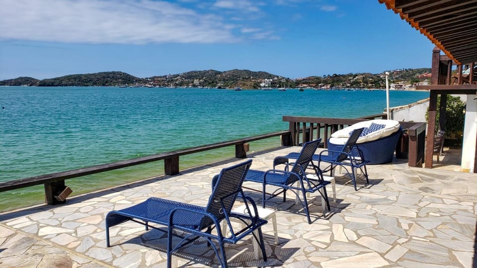 Property building, View (from property/room), Lounge or bar, Sea view