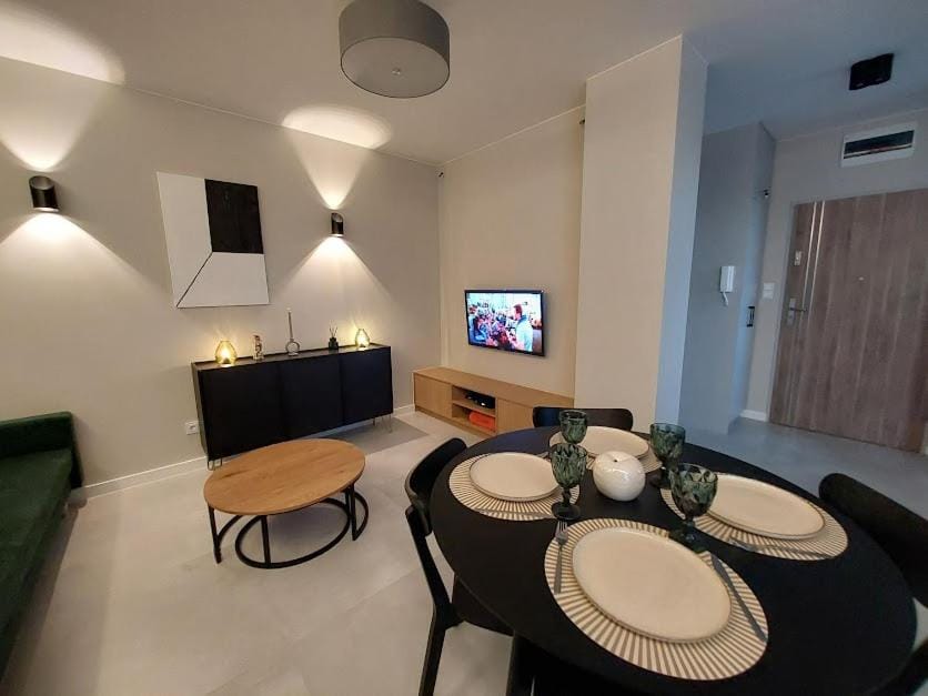 Klimatyzowany Apartament Olive z dostępem do basenu Apartment in West Pomeranian Voivodeship, Poland