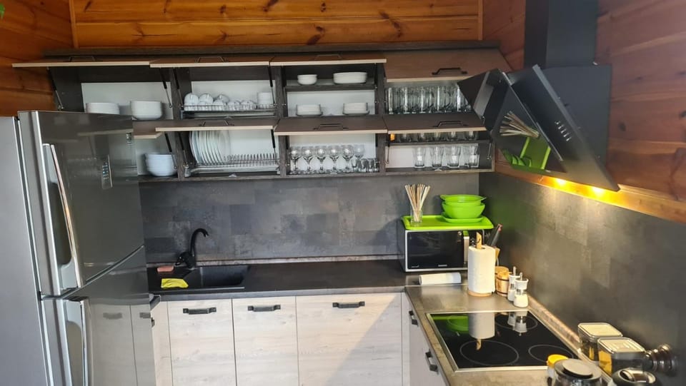 minibar, stove, kitchen, kitchen
