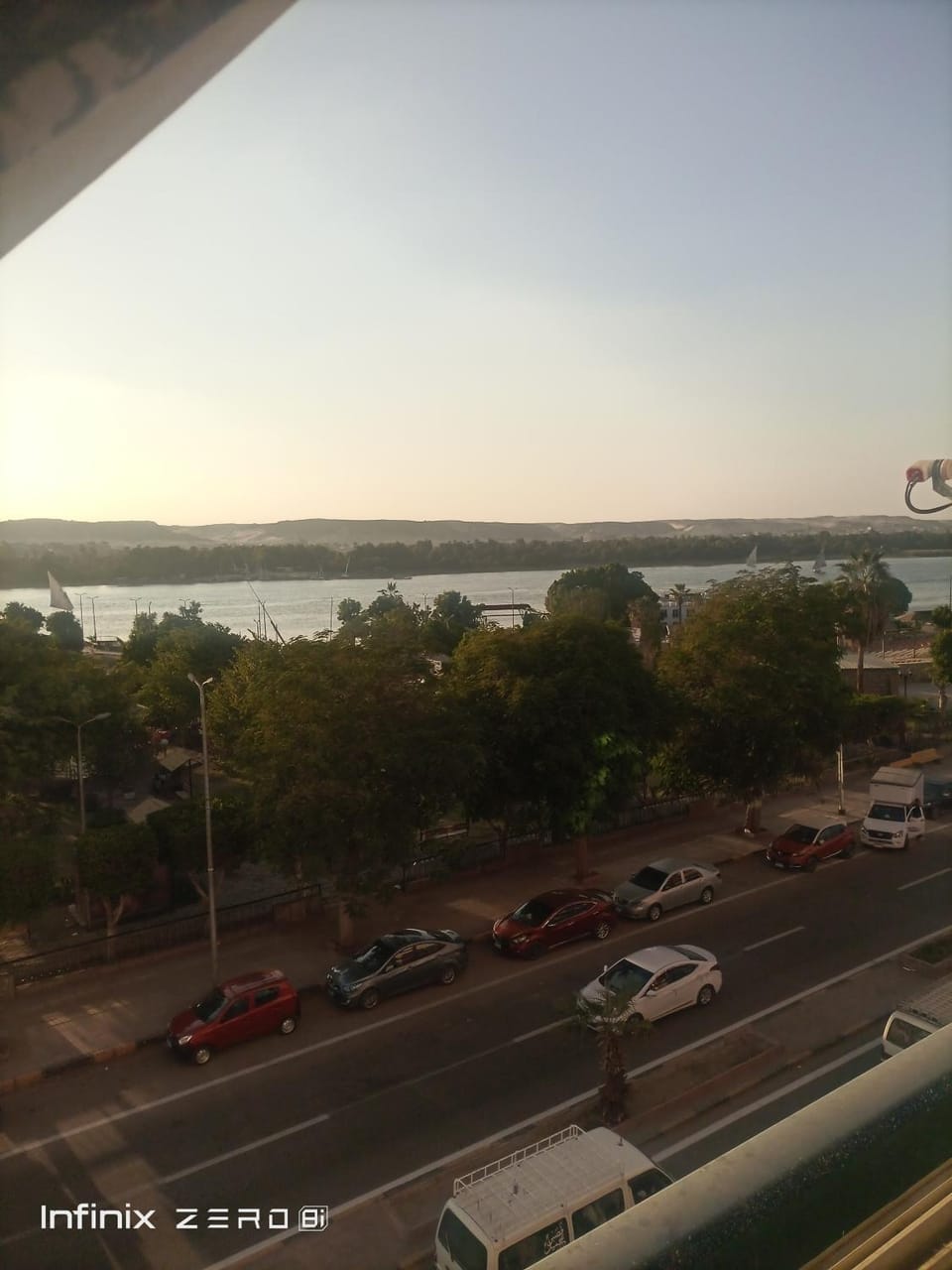 Natural landscape, River view, Parking