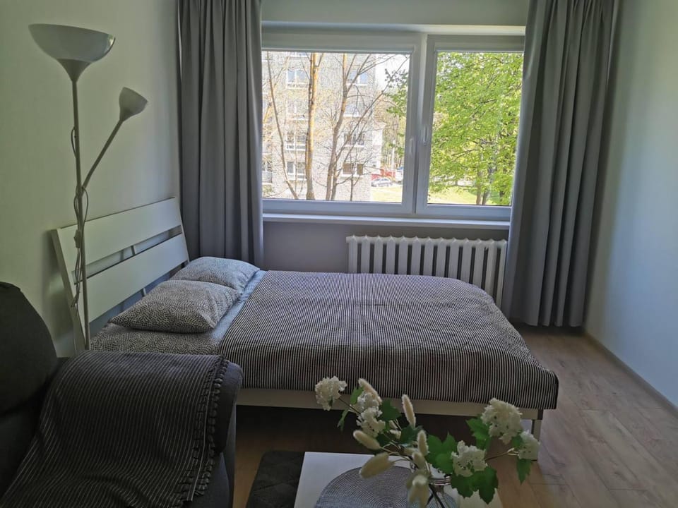 Bed, Living room