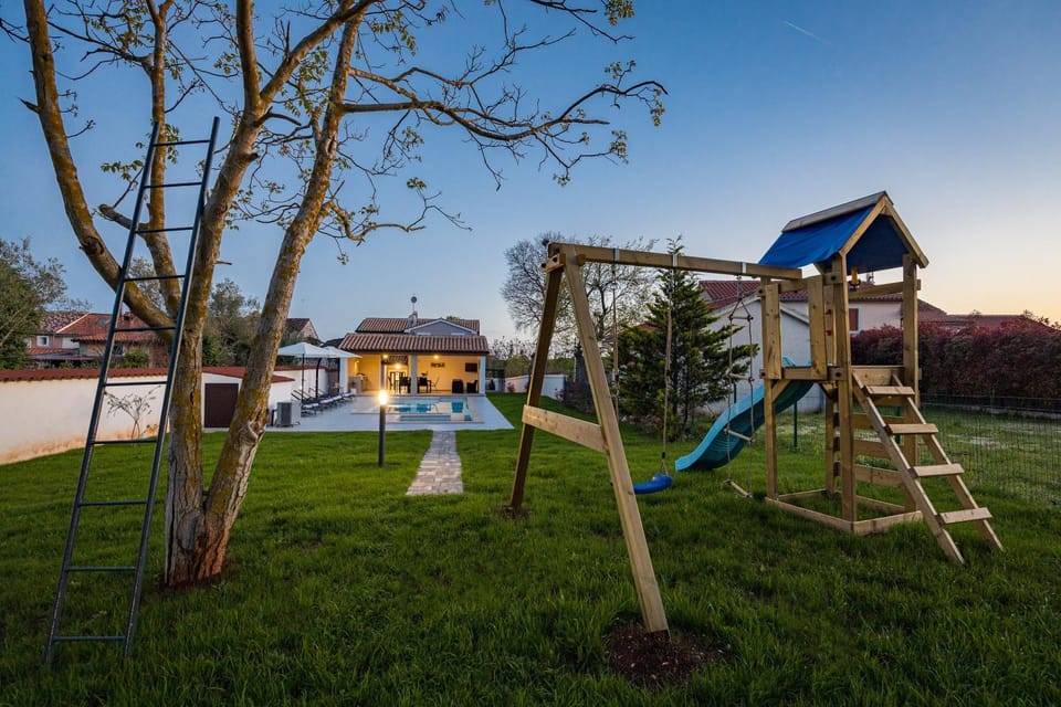 Natural landscape, Children play ground, Pool view, Swimming pool