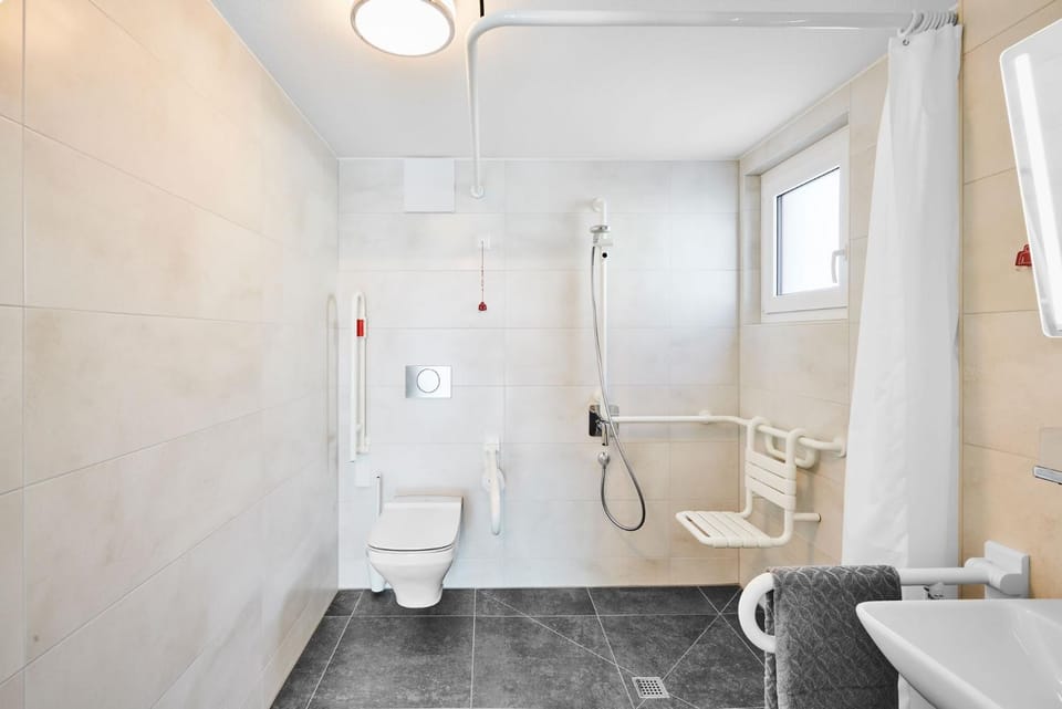 Shower, Toilet, Bathroom, towels