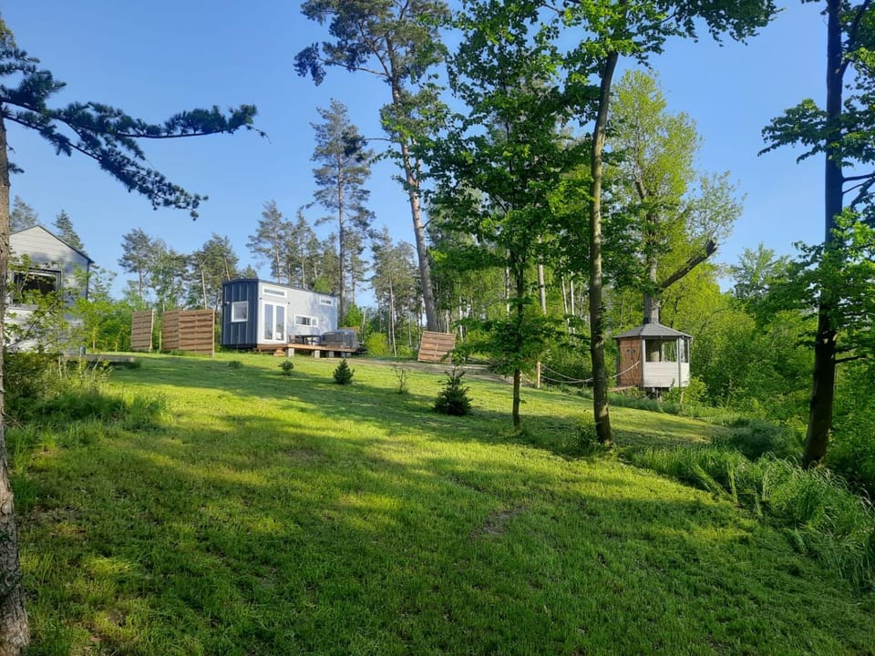 Domek nad jeziorem z jacuzzi House in Pomeranian Voivodeship