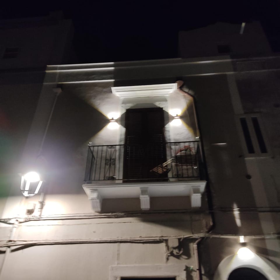 Property building, Night, View (from property/room), Balcony/Terrace