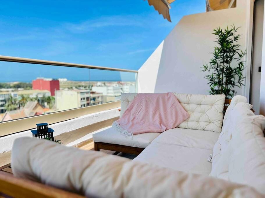 DreamParc - Vue sur Mer et Parc Securite 24H Apartment in Mohammedia