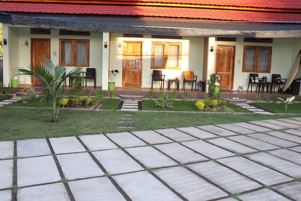 Property building, Garden view