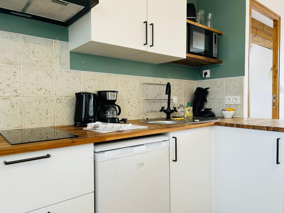 Coffee/tea facilities, Kitchen or kitchenette, pet friendly, stove, toaster