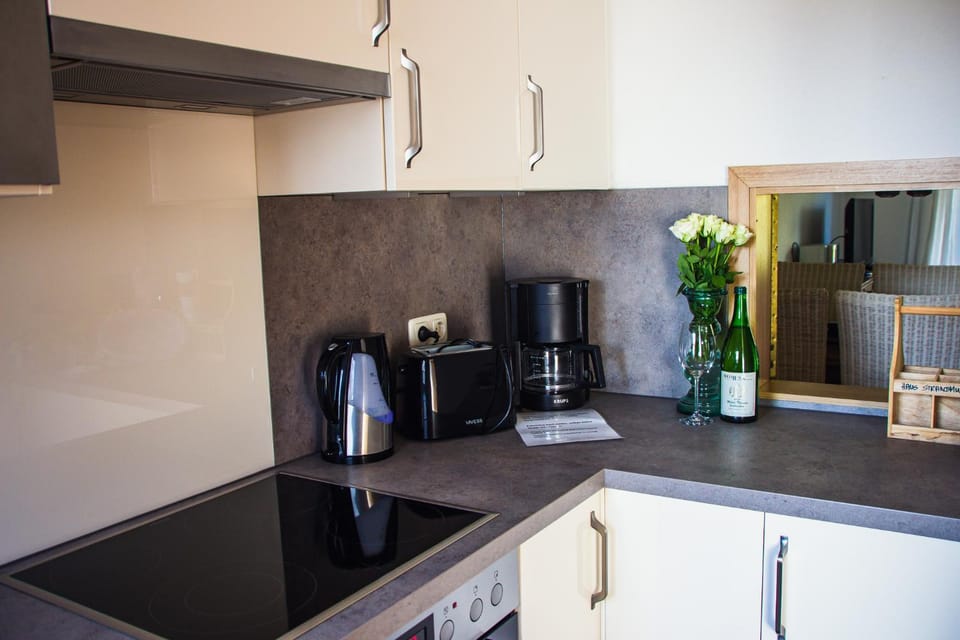 Coffee/tea facilities, Kitchen or kitchenette, minibar, stove, toaster