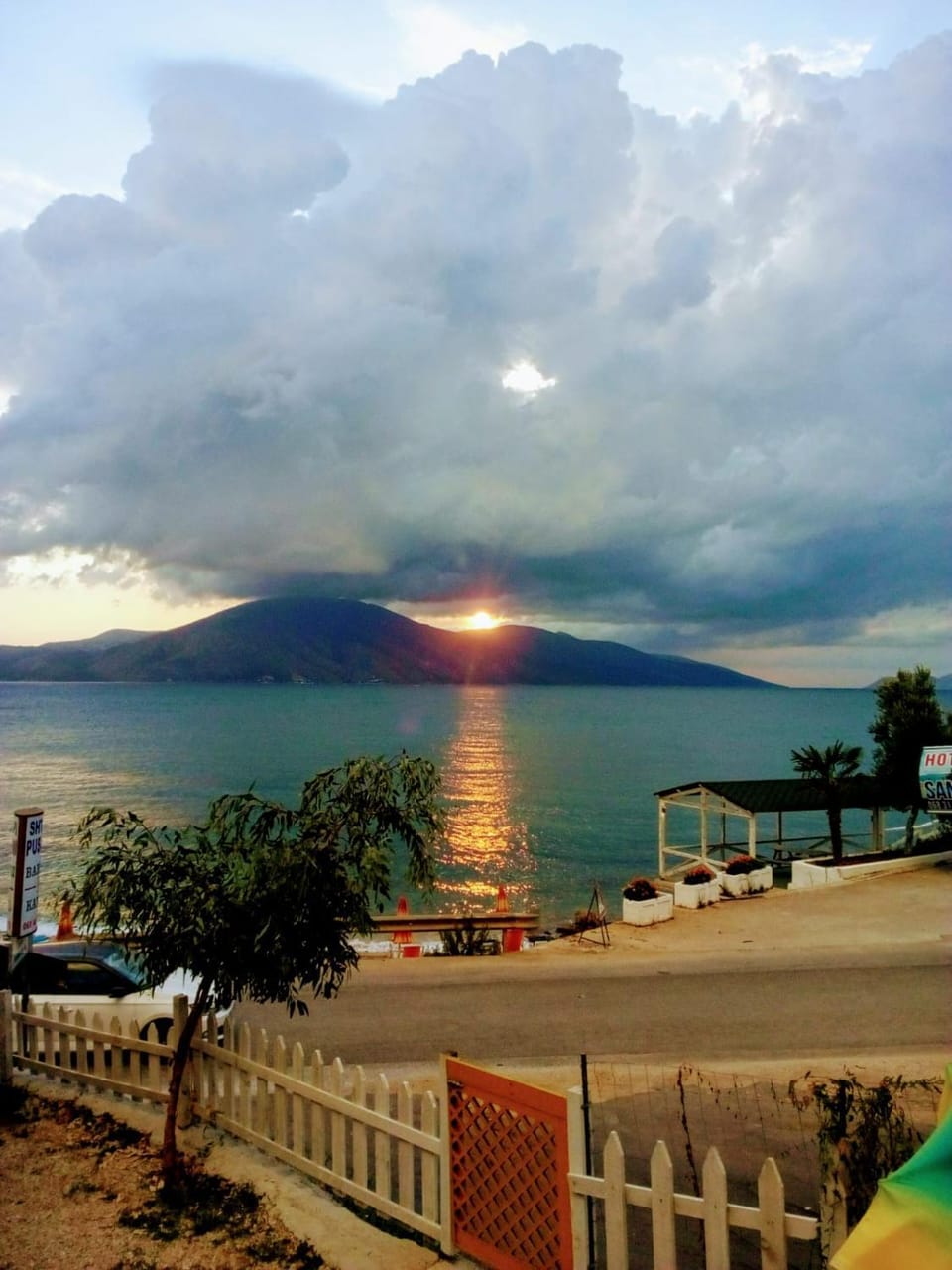 Nearby landmark, Day, Natural landscape, Beach, Mountain view, Sea view, Sunrise