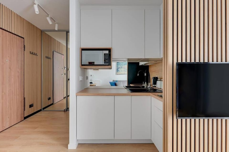 TV and multimedia, Kitchen or kitchenette, Photo of the whole room, Area and facilities, minibar, stove