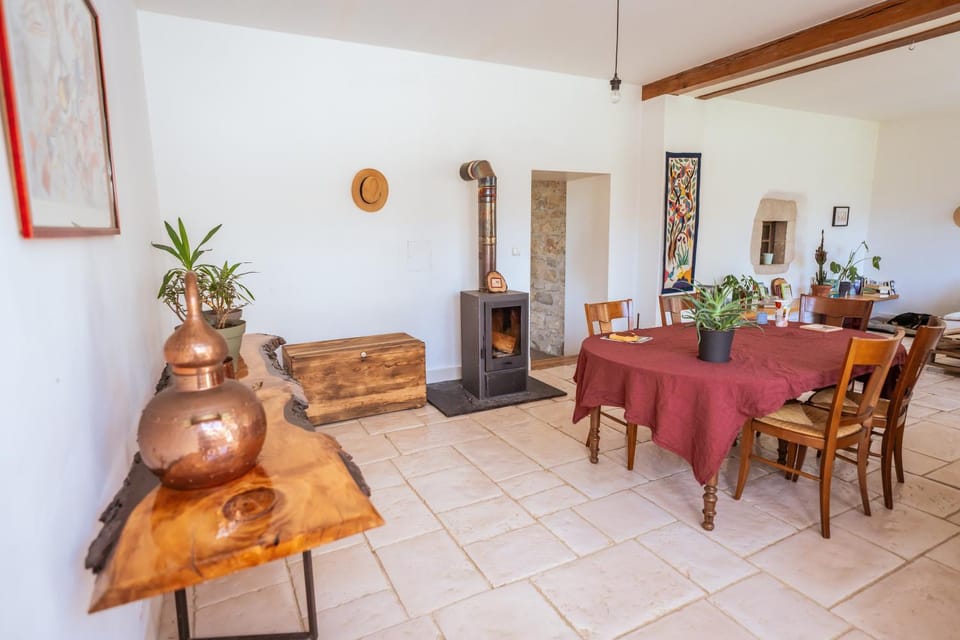 Living room, Dining area, flat iron