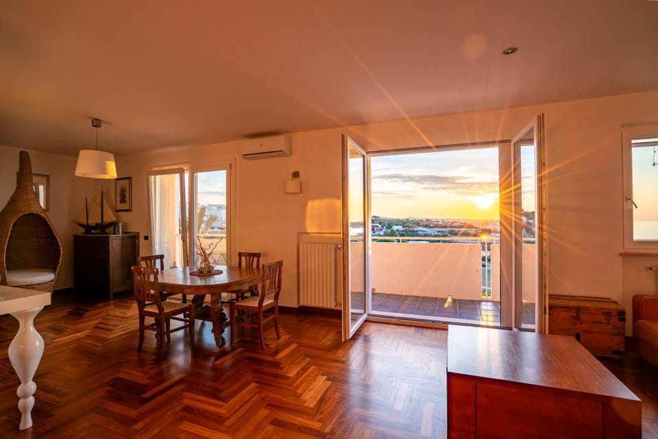 Sea view, Sunset