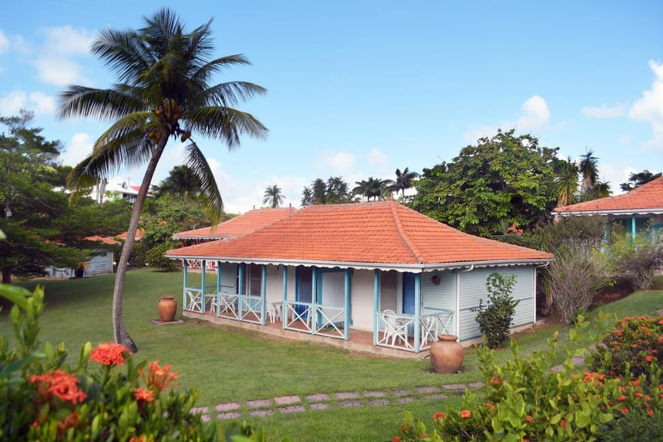Property building, Garden view