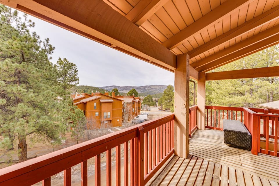 Pet-Friendly Angel Fire Condo: Walk to Ski Resort House in Angel Fire